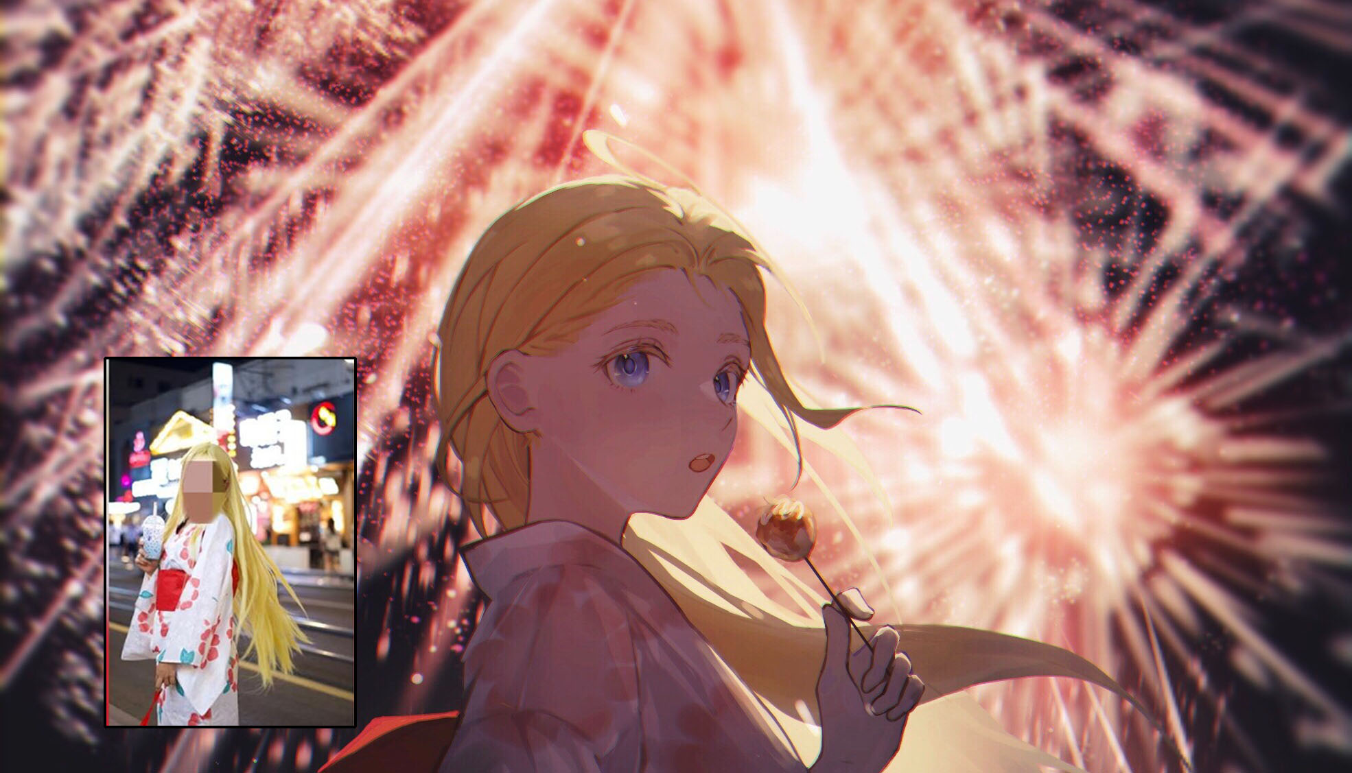 Cosplay nhân vật Anime với trang phục Kimono, cô gái bị cảnh sát bắt tại Trung Quốc