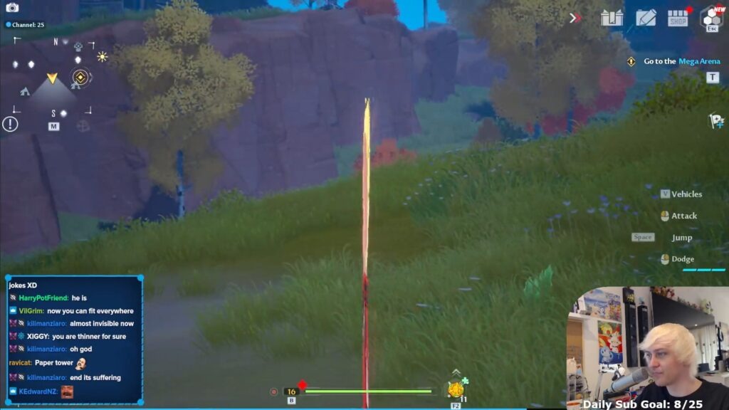 Hài hước với lỗi khiến nhân vật "bẹp dí" trong Tower of Fantasy