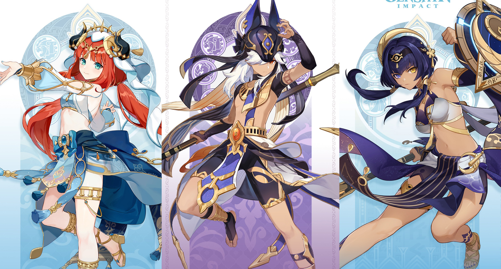 Genshin Impact: Rò rỉ bộ kỹ năng của Nilou, Cyno và Candace trong phiên bản 3.1 sắp tới