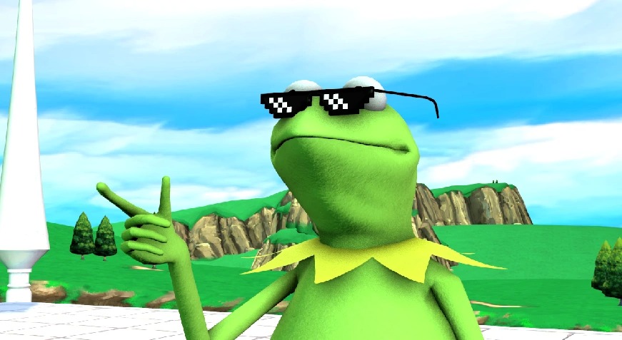 Xuất hiện bản mod biến Kermit thành Spider-Man