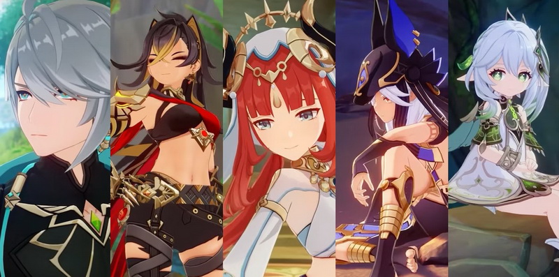 Genshin Impact: Leaker hé lộ tất cả Banner nhân vật của bản 3.1, 3.2 và 3.3 sắp tới