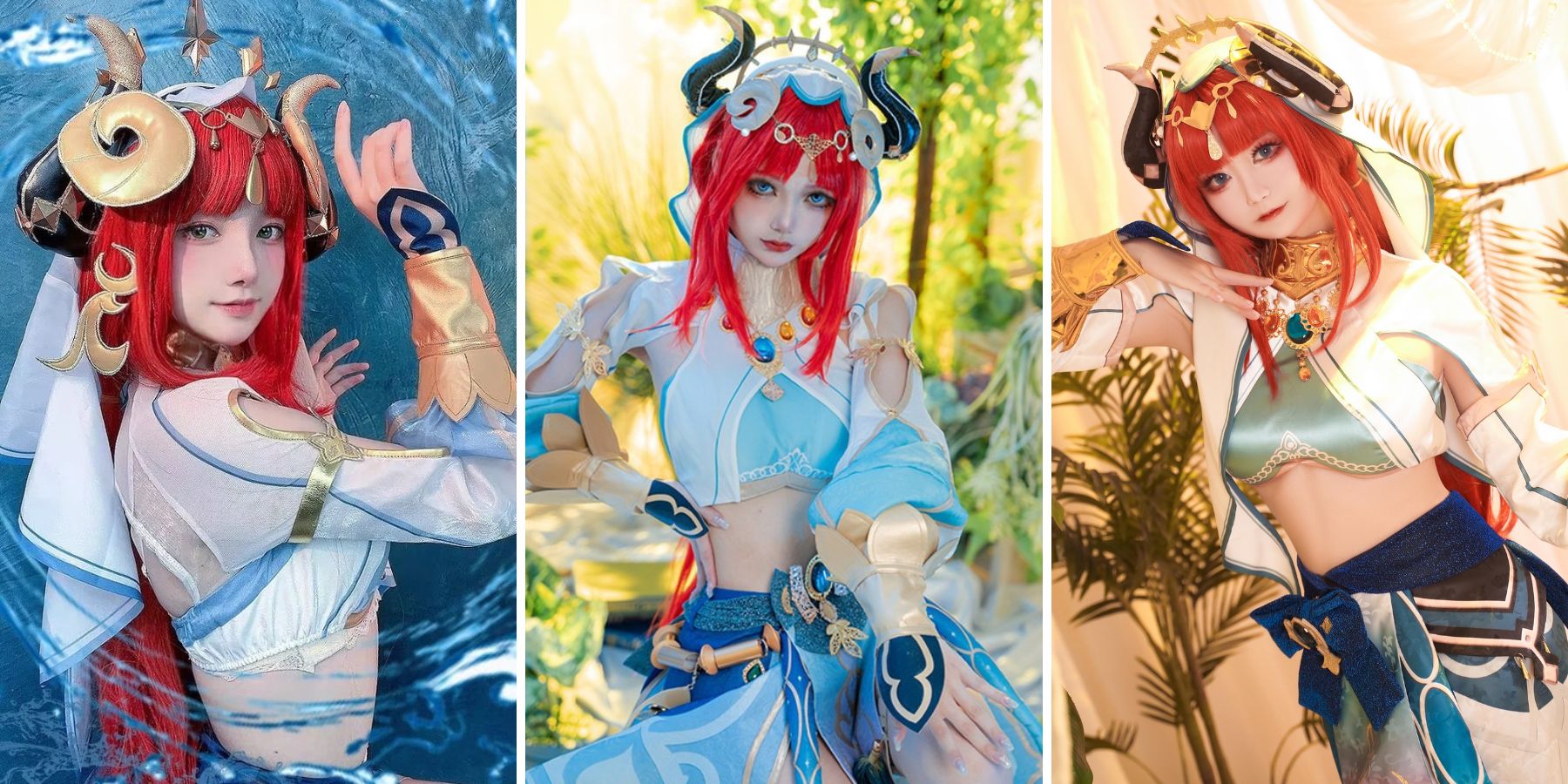 Chưa tới lượt lên Banner, hình ảnh cosplay Nilou Genshin Impact đã xuất hiện đầy internet!