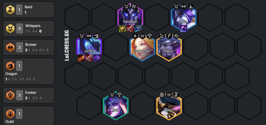 DTCL Mùa 7.5: Hướng dẫn Top đội hình Ám Long hỗn hợp mạnh nhất bản 12.21 Rank Kim Cương