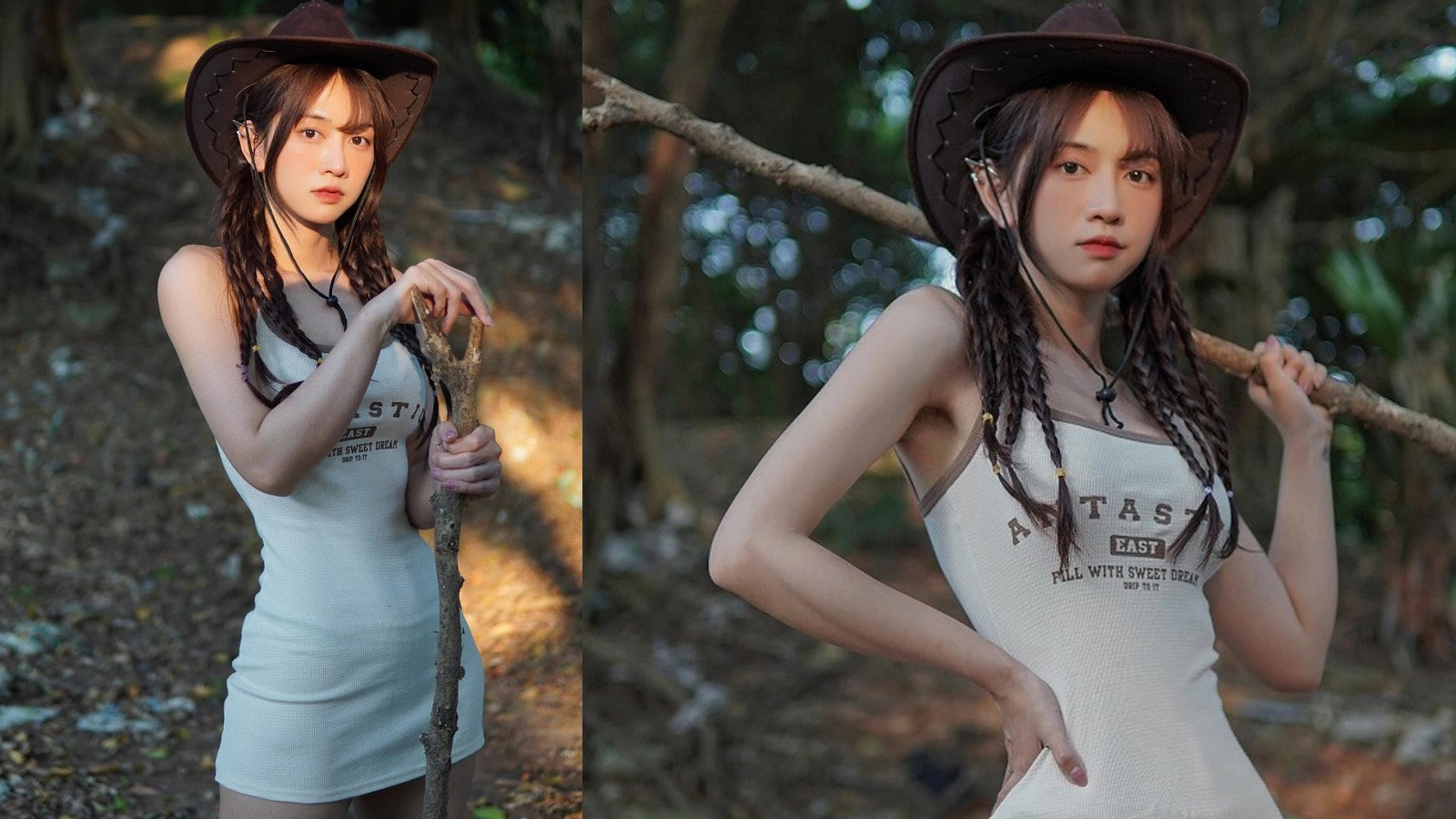 Lê Bống đăng tải loạt ảnh mới, không hề hở hang nhưng vẫn tôn vòng eo thương hiệu của mình