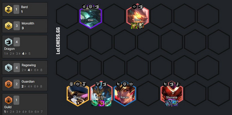 DTCL Mùa 7: Hướng dẫn Top đội hình Lôi Long mạnh nhất bản 12.21 Rank Kim Cương