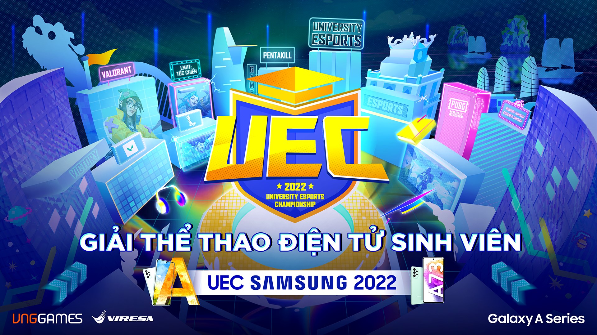 Công bố khởi tranh Giải đấu Thể thao Điện tử Sinh viên UEC Samsung Mùa Thu 2022