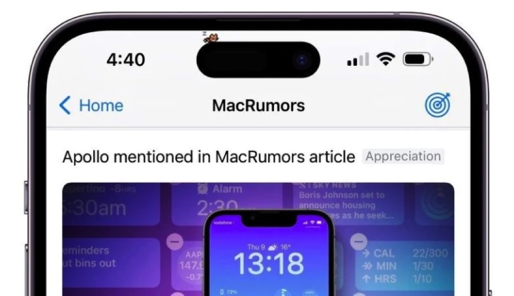 Giờ đây, người dùng có thể "rinh cả sở thú" lên Dynamic Island của iPhone 14 Pro/ Pro Max 