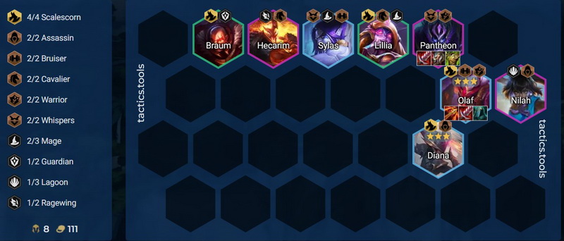 DTCL Mùa 7.5: Hướng dẫn Top đội hình Đồ Long Olaf hỗn hợp mạnh nhất bản 12.21 Rank Cao Thủ