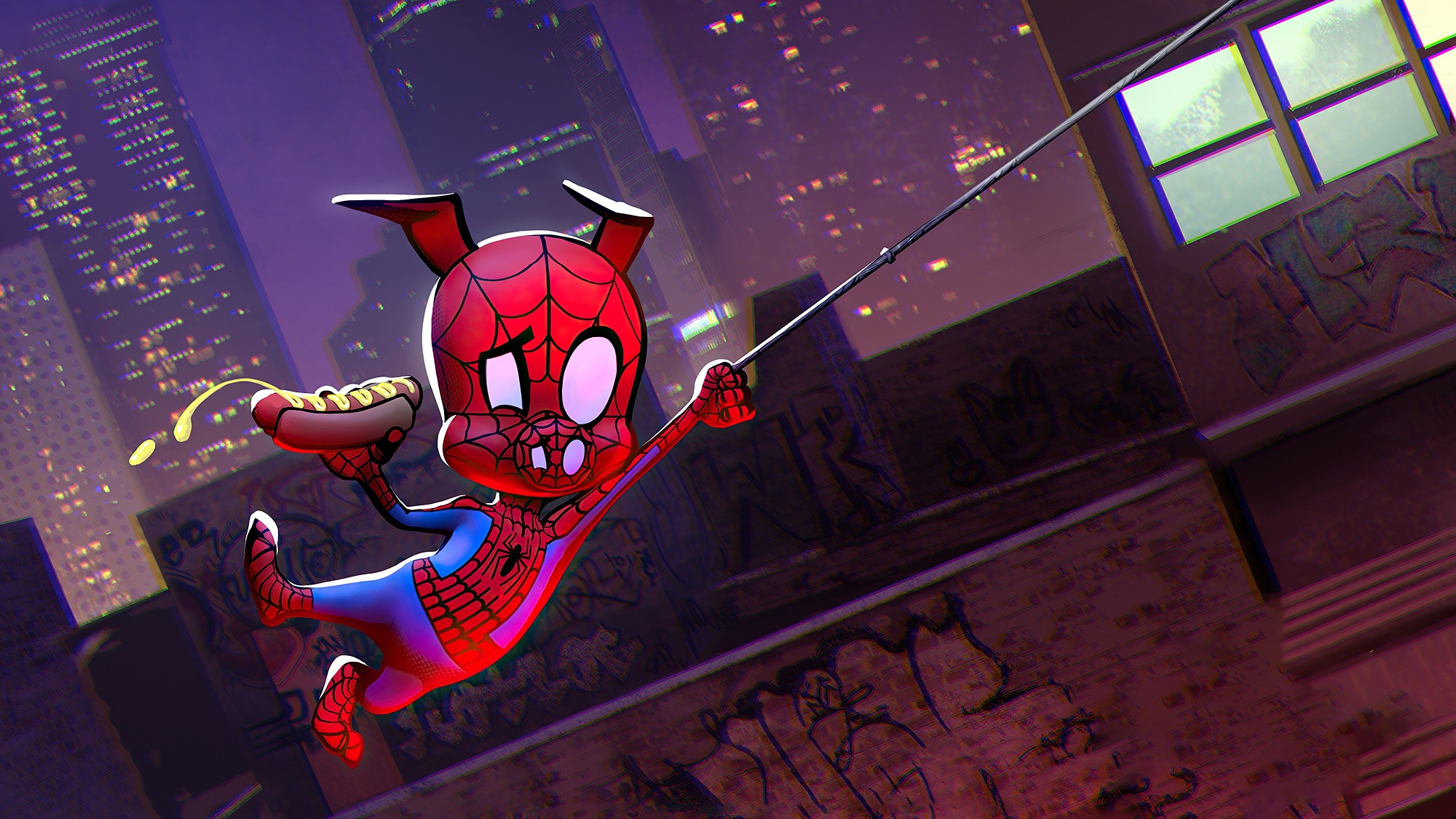 Modder Marvel's Spider-Man đưa Spider-Ham vào game, nhưng mà nó lạ lắm