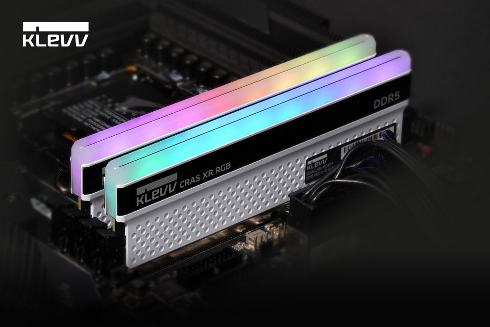 KLEVV trình làng dòng bộ nhớ DDR5 dành cho game thủ CRAS XR5 RGB