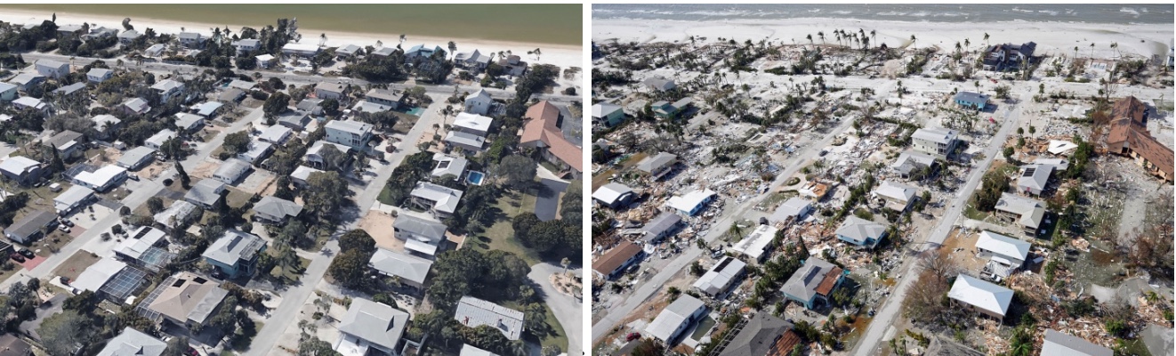 Loạt ảnh Florida hoang tàn sau bão trông không khác gì cảnh trong phim tận thế