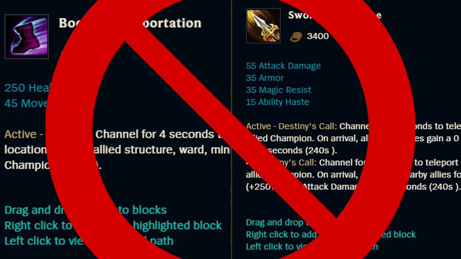 LMHT: Riot Games chính thức xóa 2 trang bị Dịch Chuyển tại máy chủ PBE Tiền Mùa Giải 2023