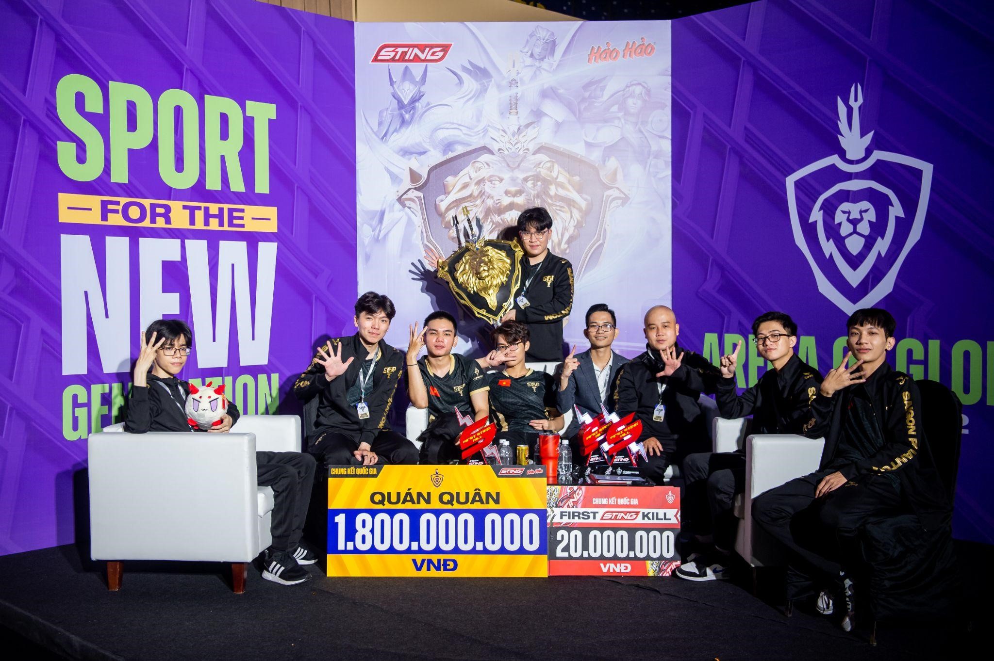 Lội ngược dòng không tưởng sau 7 ván đấu, Saigon Phantom lần thứ 3 liên tiếp lên ngôi vô địch ĐTDV Mùa Đông 2022 và giành 1,8 tỷ đồng tiền thưởng