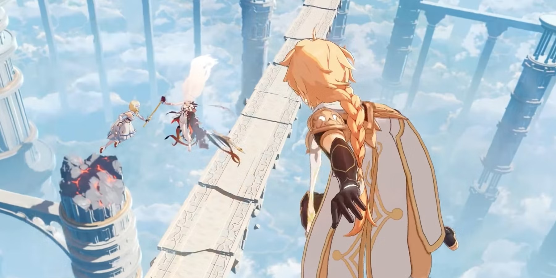 Game thủ Genshin Impact tìm ra vị trí của Đảo Thiên Không bằng hình học