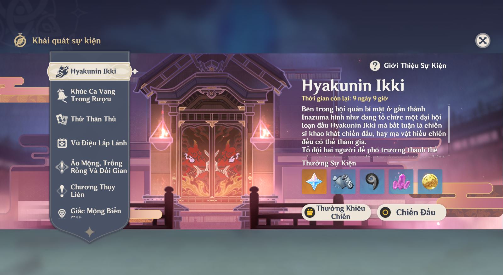 Genshin Impact: Hóa ra gần Thử thách Khiêu chiến Hyakunin Ikki cũng có rương ẩn