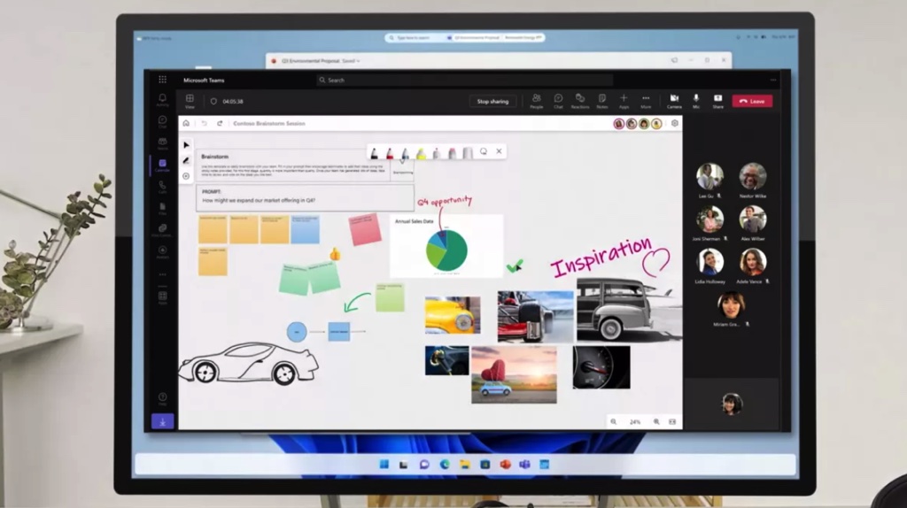 Microsoft hé lộ giao diện Windows 12, bao gồm cả Dynamic Islands trên iPhone 14 Pro