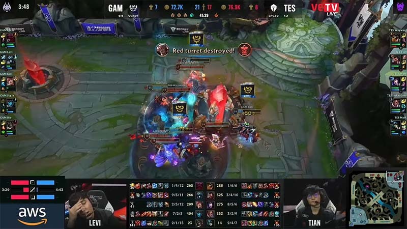 LMHT: Trận đấu GAM và TES tại CKTG 2022 có bug nghiêm trọng, Fan Trung Quốc yêu cầu đánh lại