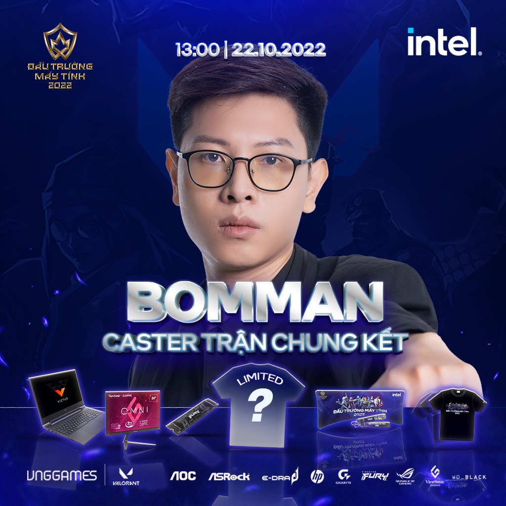 Bomman kể chuyện áp lực lớn nhất khi làm caster ở mỗi giải đấu