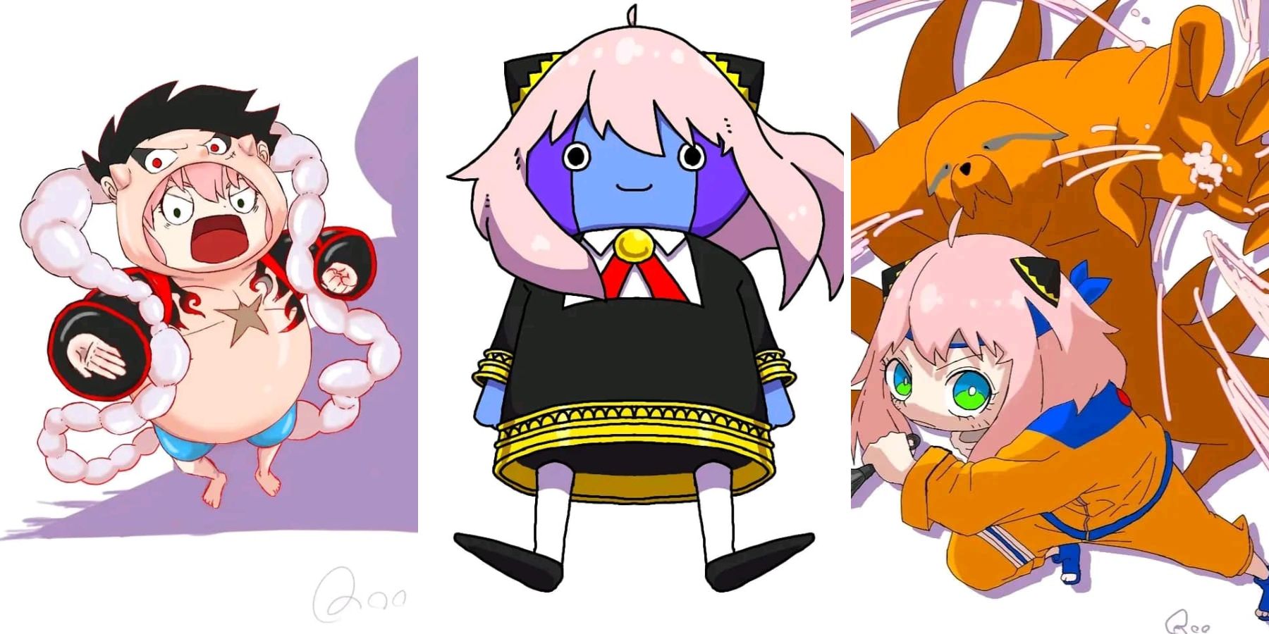 Fanart Anya Spy X Family: Chán làm con nhà Forger, Anya isekai làm Hokage, Vua Hải Tặc, Thần Tối Cao,...