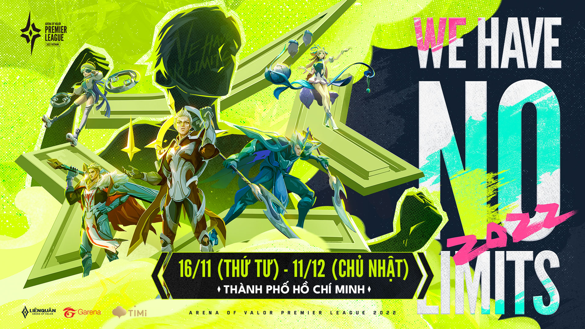 Arena of Valor Premier League 2022: Vietnam - Saigon Phantom đụng độ MAD Team, V Gaming chạm trán Dewa United Esports trong ngày khai mạc