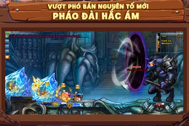 Thần dân Gunny PC mách nhau bí kíp vượt ải nguyên tố mới Pháo Đài Hắc Ám 