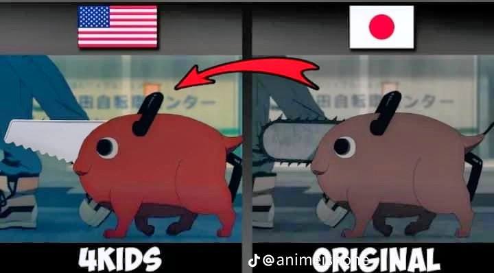 Sẽ thế nào khi anime Chainsaw Man bị kiểm duyệt để chiếu cho trẻ em xem?