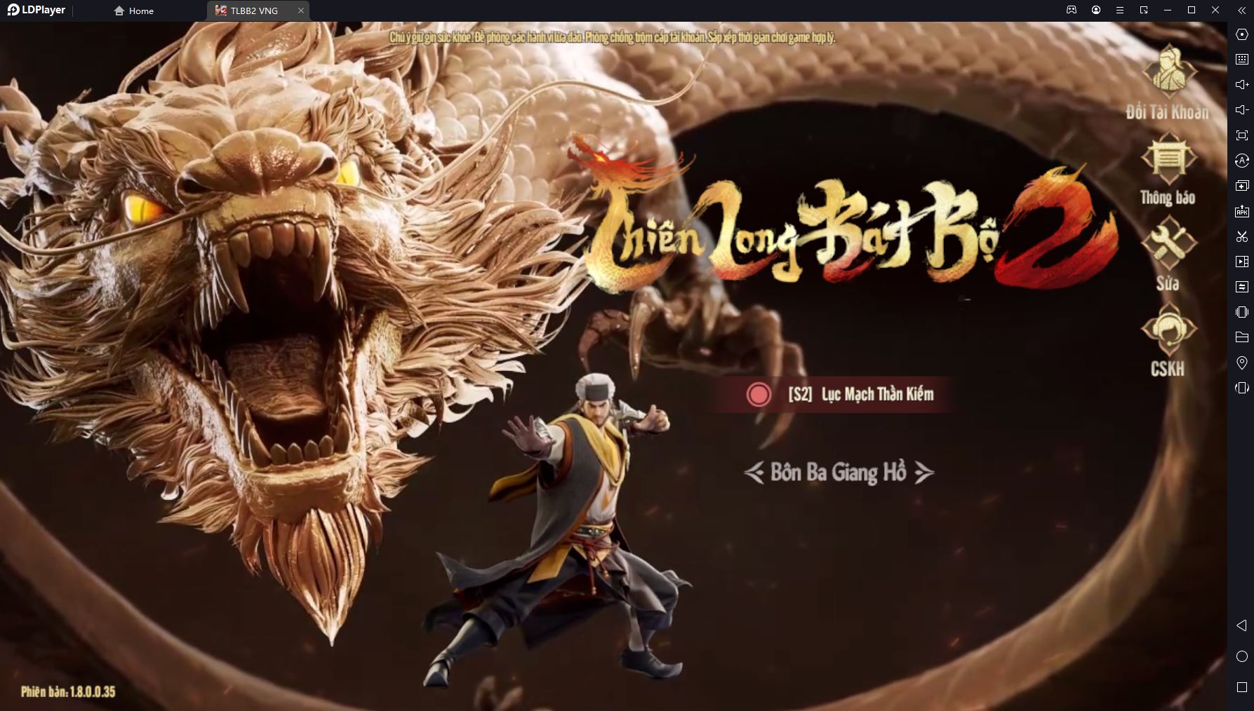 Khám phá thế giới Thiên Long Bát Bộ 2 VNG hoàn mỹ với LDPlayer 9