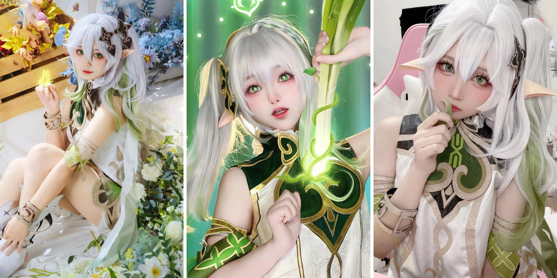 Xao xuyến với loạt ảnh cosplay Nahida Genshin Impact của những coser xinh đẹp!