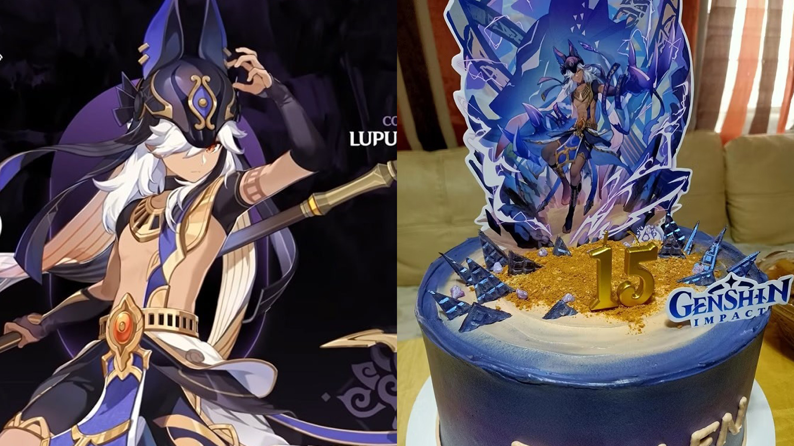 Được mẹ làm hẳn bánh sinh nhật hình Cyno, nam game thủ Genshin Impact khiến cộng đồng ghen tị