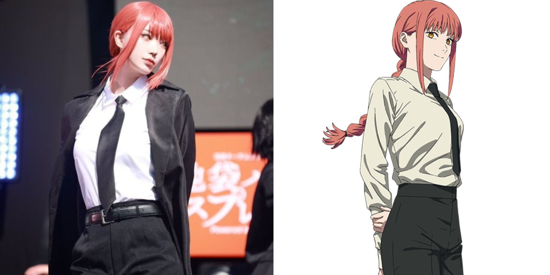 Anime Chainsaw Man ngày một nổi tiếng hơn vì Makima xuất hiện ngoài đời thật!