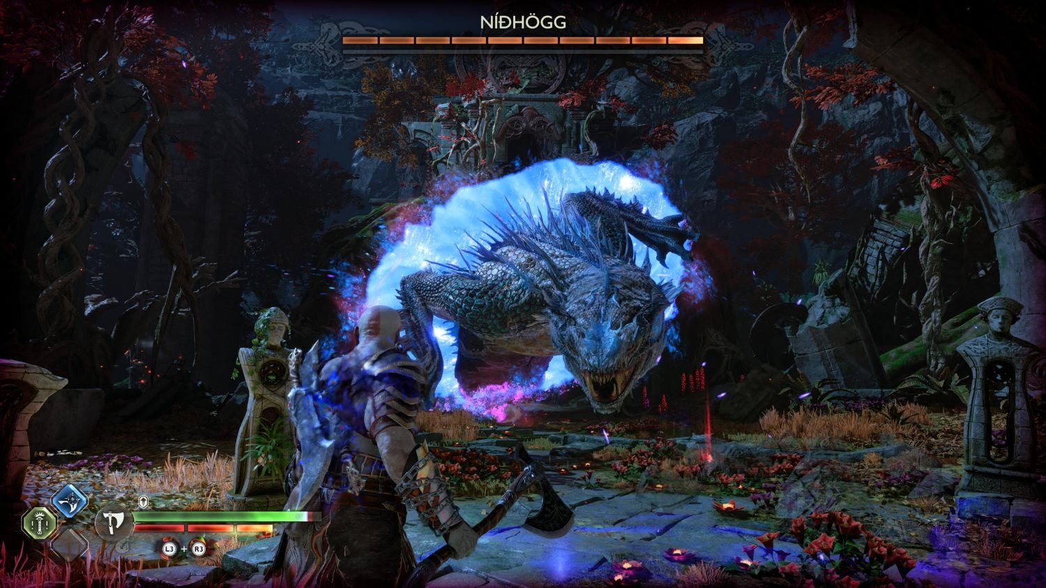 God of War Ragnarok: Lý giải thần thoại về Nidhogg, con rồng bảo vệ Yggdrasil