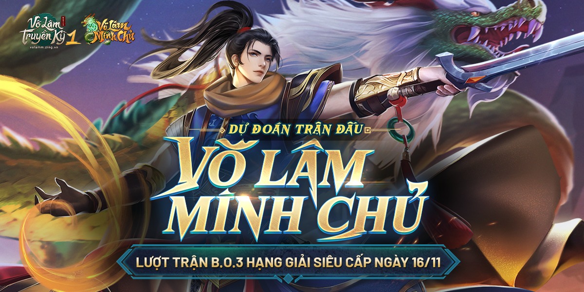 VLTK1M: Tháng 11 “rực lửa” với Vòng Chung Kết Võ Lâm Minh Chủ 2022