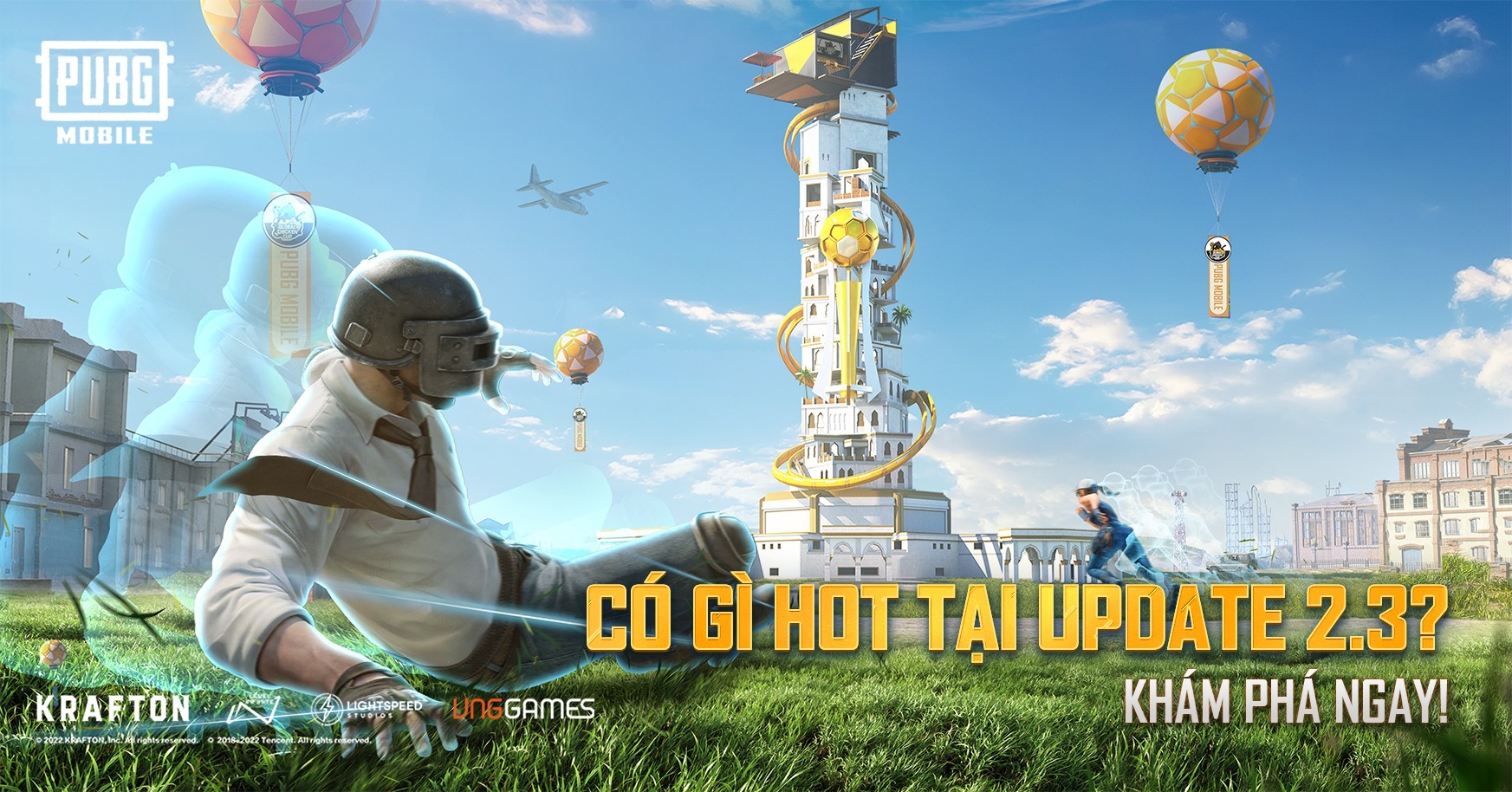 PUBG Mobile: Nội dung bản cập nhật 2.3.0 - Say Mê Bóng Đá cùng Lionel Messi