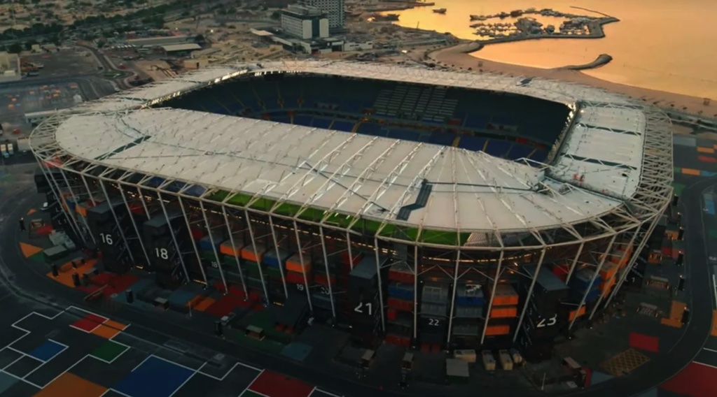 Có thể bạn chưa biết: Sân vận động "di động" tổ chức World Cup 2022 được làm bằng container 
