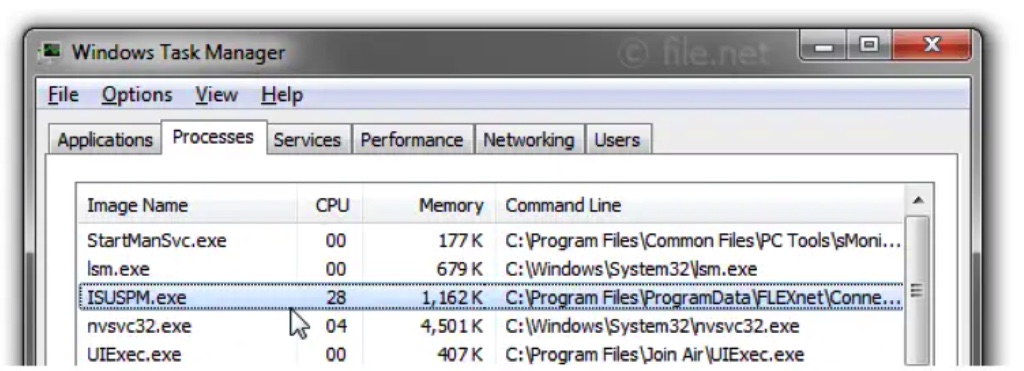 ISUSPM.exe là gì? Đây có phải là tập tin chứa virus không? 