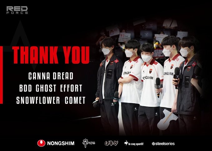 Nongshim RedForce chia tay với toàn bộ đội hình LMHT 