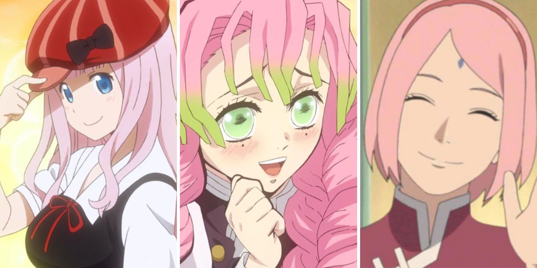 bạn biết bao nhiêu nhân vật nữ tóc hồng trong anime   AhaQuizcom