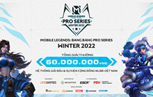 Khởi tranh giải đấu Mobile Legends: Bang Bang Pro Series mùa đông 2022 cùng sự kiện offline lớn nhất trong năm