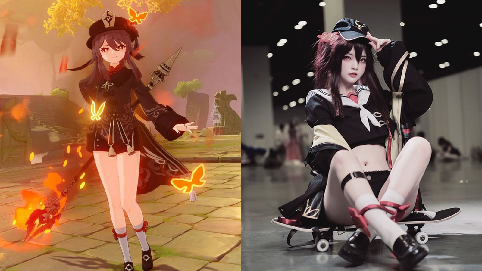 Genshin Impact: Waifu Hu Tao bước chân ra ngoài đời thực với phong cách thời thượng gây thương nhớ