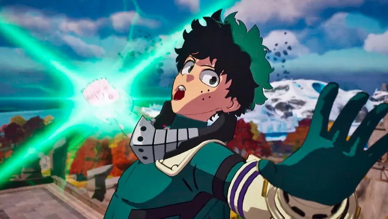 Các nhân vật trong My Hero Academia chính thức bước vào thế giới của Fortnite