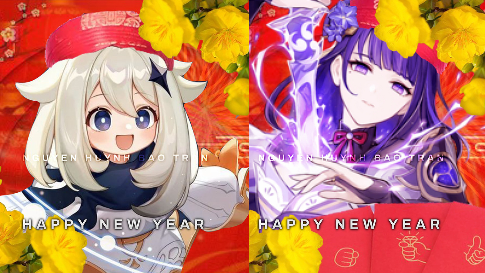 Khi các nhân vật Genshin Impact cùng chào đón Xuân 2023 với bộ ảnh đậm chất tết Việt Nam