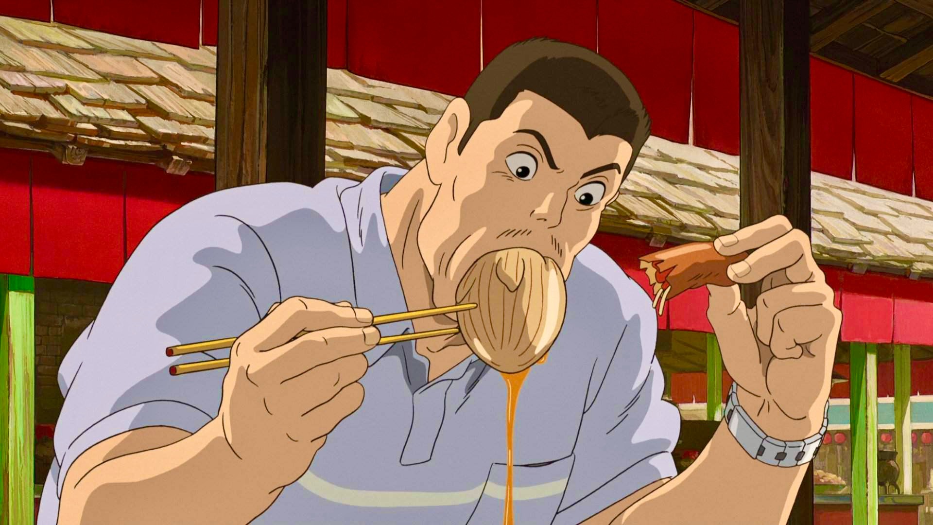 Bố của Chihiro đã ăn phải nội tạng của 1 loài cá bị tuyệt chủng để rồi bị dính lời nguyền trong Vùng Đất Linh Hồn