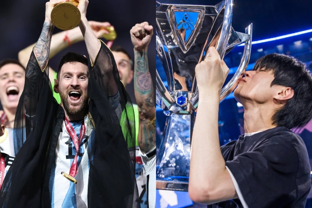 Công đồng so sánh chức vô địch của Messi với với Deft và Ash để nói về một năm 2022 đầy viên mãn