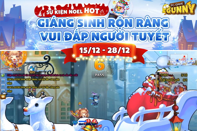 Noel vui quên lối về ở xứ sở Gà Vàng Gunny PC 