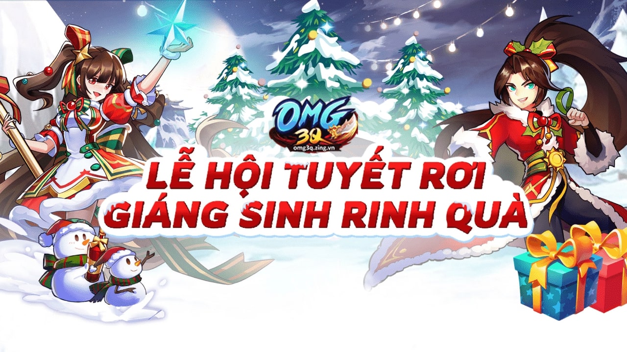 Thời tới: OMG 3Q ra mắt máy chủ mới ngay dịp Noel với nhiều quà cực chất