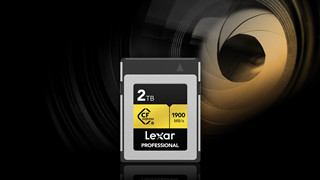 Lexar công bố dung lượng 1TB và 2TB mới cho dòng thẻ GOLD của Lexar® Professional CFexpress™ chuẩn B