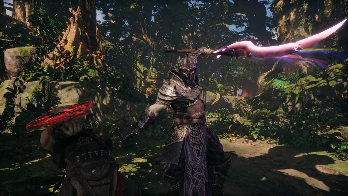 Chơi God of War Ragnarok theo phong cách cục súc: Đấm tay đôi hạ luôn boss khủng