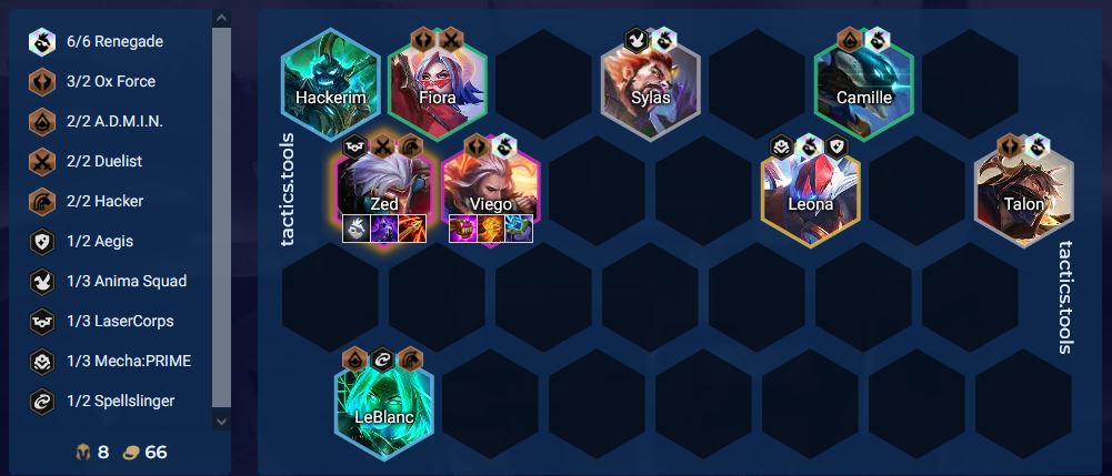 DTCL Mùa 8.5: Hướng dẫn Top đội hình Ngoại Đạo mạnh nhất Rank Kim Cương 13.10