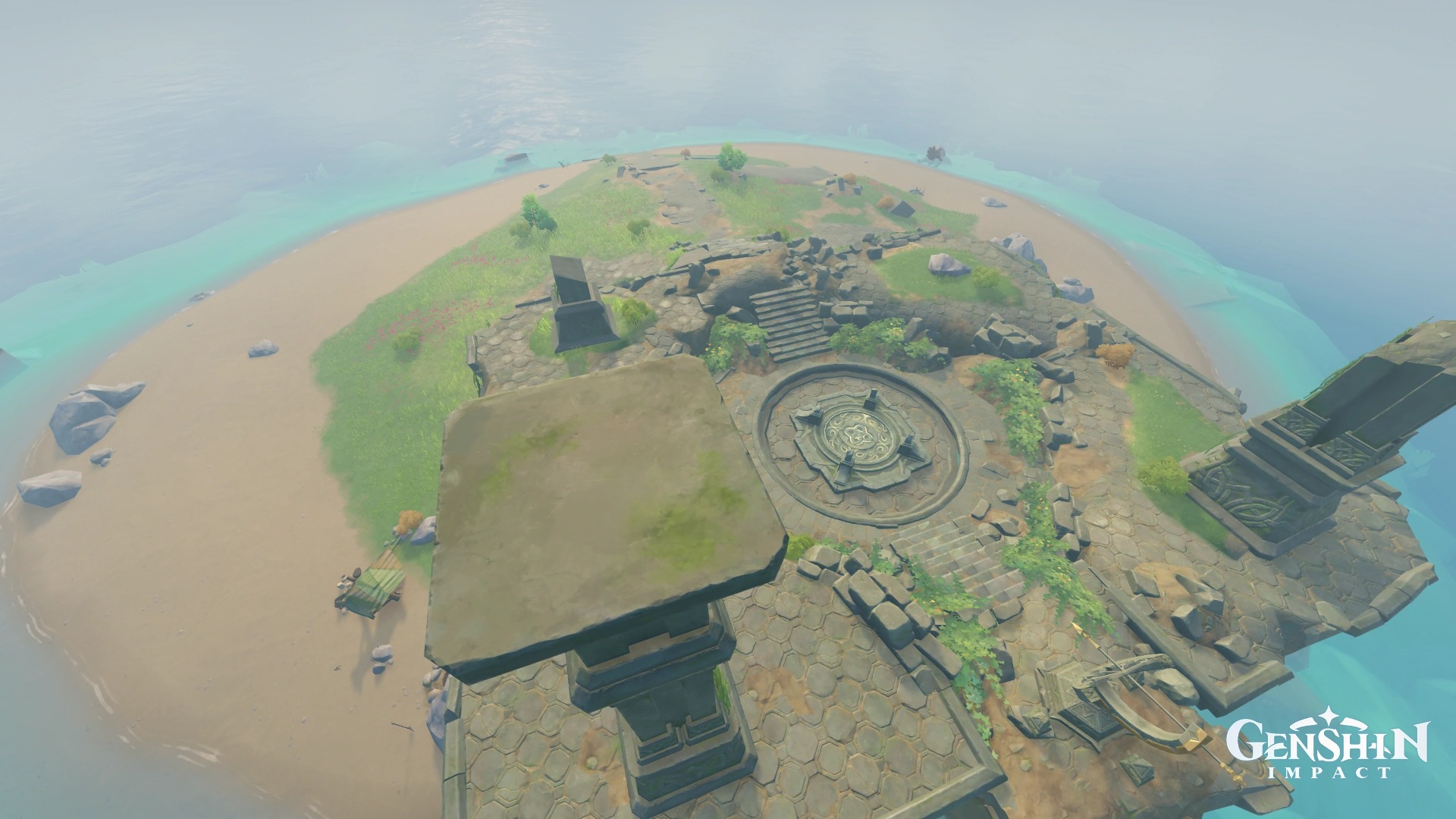 "Lướt trên mặt nước ta như cơn sóng" cùng đội hình Genshin Impact được fan phát minh