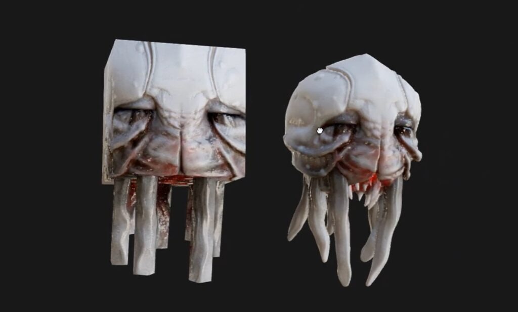 Những con quái vật trong Minecraft được tái hiện theo phong cách tả thực sẽ trông như thế nào?